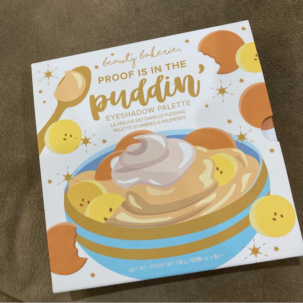 Beauty Bakerie Proof is in the Puddin’ eyeshadow palette Makeup matte shimmer